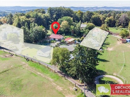 Ládeves u Kamenice, samostatný rodinný dům uprostřed přírody