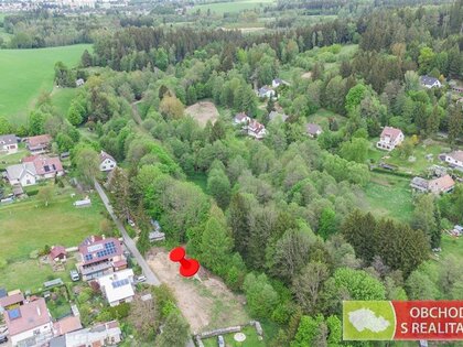 Hamry, stavební pozemek 1.797 m2 v CHKO Žďárské vrchy 