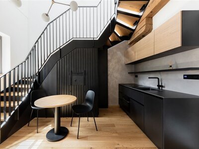 Prague / Nusle, 2 + Knt duplex apartment, cellar, garage parking space