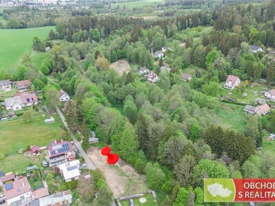 Hamry, stavební pozemek 1.797 m2 v CHKO Žďárské vrchy 