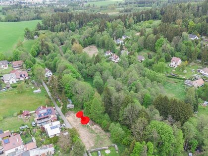 Hamry, stavební pozemek 1.797 m2 v CHKO Žďárské vrchy 